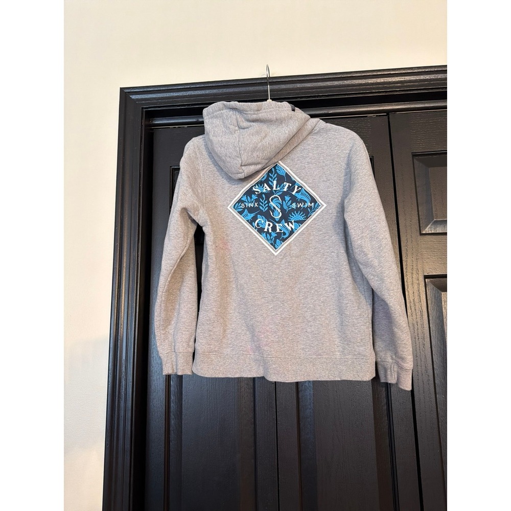 Salty‎ Crew Shelter Fill Graphic Print Pullover Hoodie Sweatshirt boys XL